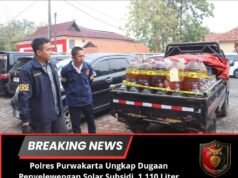 Polres Purwakarta Ungkap Dugaan Penyelewengan Solar Subsidi, 1.110 Liter Diamankan