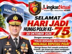 Jajaran Redaksi Lingkaraktual.com Ucapkan Selamat Hari Jadi Humas Polri ke-75, Dorong Profesionalisme dan Kepercayaan Publik