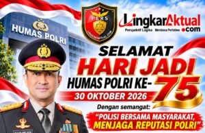 Jajaran Redaksi Lingkaraktual.com Ucapkan Selamat Hari Jadi Humas Polri ke-75, Dorong Profesionalisme dan Kepercayaan Publik